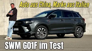 SWM G01F: Ja, der heißt wirklich so! SUV aus China, Marke aus Italien | Test | Review | 2023