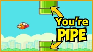 Flappy Bird But You're the Pipe