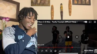 (GUNNA DISS) Lil Dann & Lil Baby - Family Freestyle(Official Video) REACTION