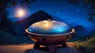 Relaxing Hang Drum Sleep Music 432Hz, Handpan Music for Sleeping, Fall Asleep Peacefully