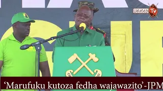 MAGUFULI APIGA MARUFUKU KUWATOZA GHARAMA ZA MATIBABU WAJAWAZITO