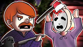 ME VENGO DEL ASESINO DEMENTE Y RESCATO A MI FAMILIA | LAKEVIEW CABIN COLLECTION