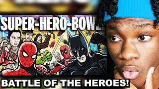 SUPER-HERO-BOWL! - TOON SANDWICH (@ArtSpearEntertainment REACTION)