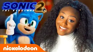 Sonic the Hedgehog 2 Special Look w/ Sonic Cast & Mika From Danger Force! 💙 Nickelodeon