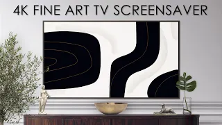 TV Art Screensaver Modern Art | Line Art | Vintage Art TV Background | 4K Fine Art for your TV