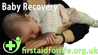 Putting a Baby in the Recovery Position