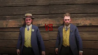 RDR2 - Changing the appearance of the characters from 1899 to 1907