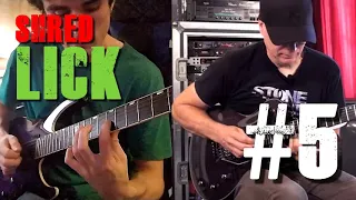 Shred Lick 5#: Chris Poland (Ex-Megadeth, OHM)  Smooth Jazzy Phrase (W/ TABS)