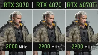 RTX 3070 vs RTX 4070 vs RTX 4070Ti - The FULL GPU COMPARISON