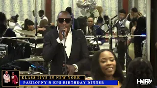 Klass live - Happy Birthday (live) in New York @KPS & PAULOPNY BIRTHDAY DINNER