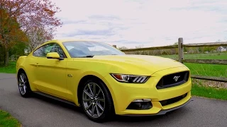 2015 Mustang GT 5.0 V8 0-60 MPH Review - Highway MPG Road Test