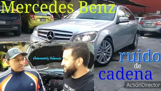 Mercedes Benz C200 . M271 ruido de motor extraño!!