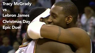 Christmas Performances: LeBron James vs Tracy McGrady in 2003
