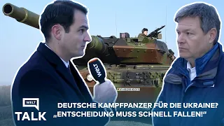 DEUTSCHE KAMPFPANZER für die UKRAINE? HABECK: "Diese Entscheidung muss schnell gefällt werden"