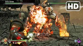 God of War - Muspelheim Double Soul Eater Boss Fight (Give Me No Mercy) - PS5 60FPS