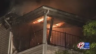 Sterling Ave home catches fire