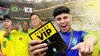 Assisti O Jogo Do BRASIL Com INGRESSO VIP!