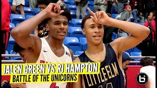 "BATTLE OF THE UNICORNS!" JALEN GREEN VS RJ HAMPTON!