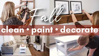 EXTREME ROOM TRANSFORMATION | Fall Room Makeover | Cleaning and Decorating | Cleaning Therapy