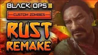 Black ops 3 Custom zombies! Rust V9 Gun Game!