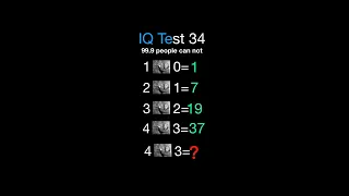 How to solve this math puzzle?| IQ Test 34 | math riddles #mathpuzzles #mathproblem #maths #shorts