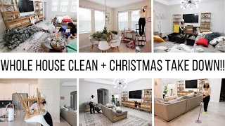 WHOLE HOUSE CLEAN WITH ME// NEW YEAR PREP PART.2 // Jessica Tull cleaning motivation