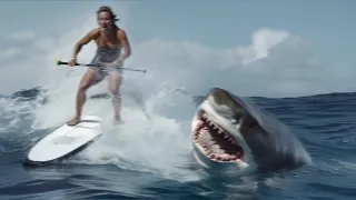This Great White Shark DEVOURED a Female Surfer!