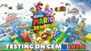 Cemu 1.15.8 || Super Mario 3D World