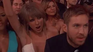 Taylor Swift & Calvin Harris Cozy Up at the Billboard Music Awards