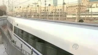 In China, longest high-speed train