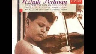 Itzhak Perlman plays Rieding Violin Concerto in B minor op.35 (Concerto from childhood)
