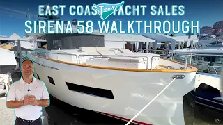 2023 Sirena 58 Walkthrough Tour