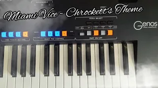 Crockett’s Theme von Jan Hammer Miami Vice Cover 2 by Yamaha Keyboard Genos - Ballad Film Music 80er