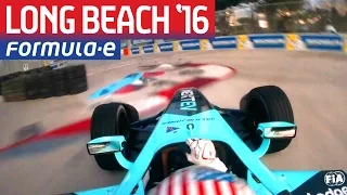 Nelson Piquet Onboard Hot Lap - Long Beach - Formula E