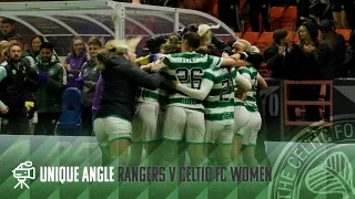 Celtic TV Unique Angle | Rangers 1-1 Celtic FC Women | Caitlin Hayes' late eqauliser earns a point!