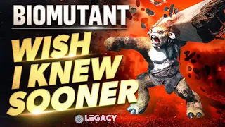 Biomutant - Wish I Knew Sooner | Tips, Tricks, & Game Knowledge for New Players