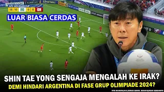 🔵 GAK ADA YANG SADAR ‼️ Kecerdasan Luar Biasa Shin Tae Yong Sengaja Mengalah Indonesia U-23 Vs Irak?