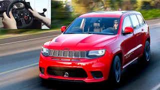 2018 Jeep Grand Cherokee Trackhawk l Forza Horizon 5 - Steering Wheel Gameplay