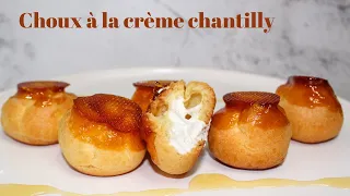 Choux à la crème chantilly [RECETTE ]