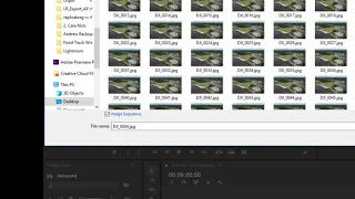 Easily create timelapse in Adobe Premiere pro w lightroom tutorial