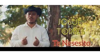 Josue Torres - Te Nesesito (video oficial) Version Banda
