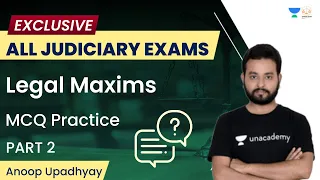 Legal Maxims MCQ | Part 2 | Anoop Upadhyay | Linking Laws | Judiciary