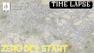 Zero Development Time Lapse Crusader Kings 3