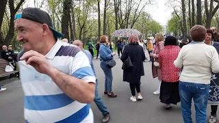 Почему,не знаю,я с тобою закрутил!!!Танцы,сад Шевченко,Харьков.