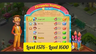 Gardenscapes ( Level 1576 - Level 1600) - All Puzzles - Gameplay PART - 120