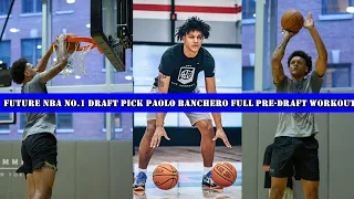 Future No.1 NBA 2022 Draft Pick PAOLO BANCHERO Pre-Draft Workout/Practice - NEW NBA SUPERSTAR!