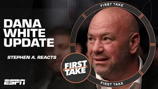 Stephen A. Smith on Dana White addressing criticism for altercation with wife | First Take