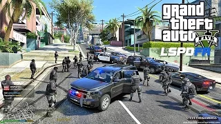 GTA 5 LSPDFR 0.3.1 - EPiSODE 36 - LET'S BE COPS - SWAT PATROL (GTA 5 PC POLICE MODS)