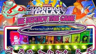 I Destroy The New Guardians Of The Galaxy Game At Dave & Busters!!!