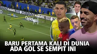 Bukan Manusia!! Bahkan Striker Terbaik pun Mustahil bisa!! Cara Ronaldo buat Gol lewat sudut gawang